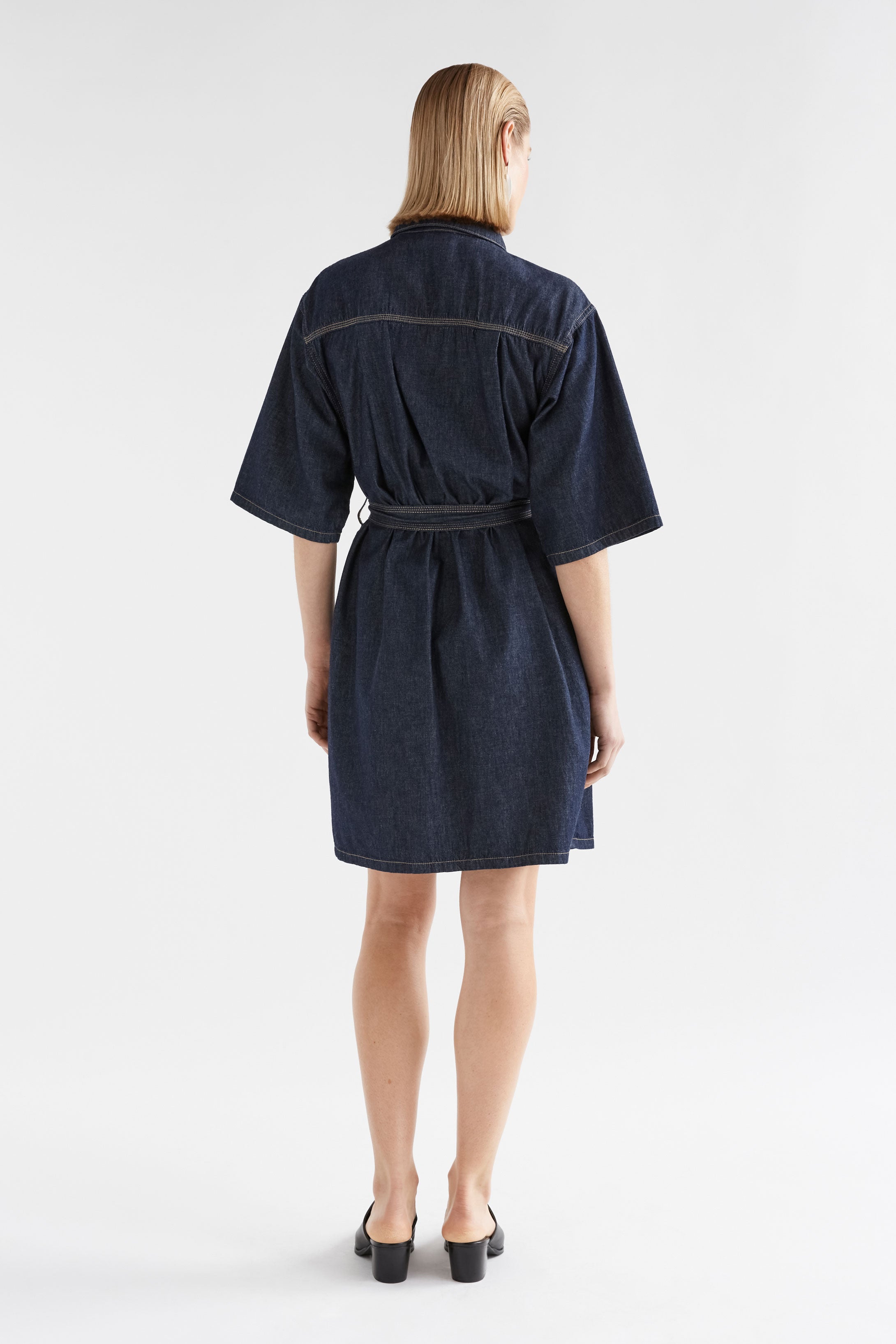 DENYM POCKET DRESS