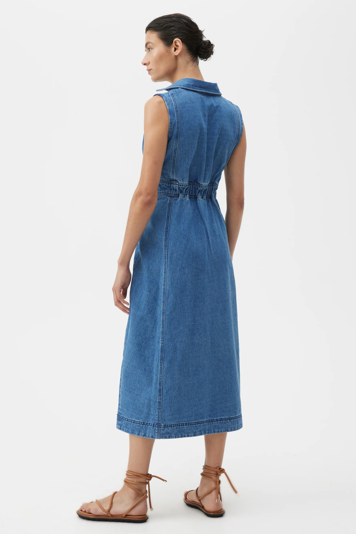 AMIKO DENIM DRESS