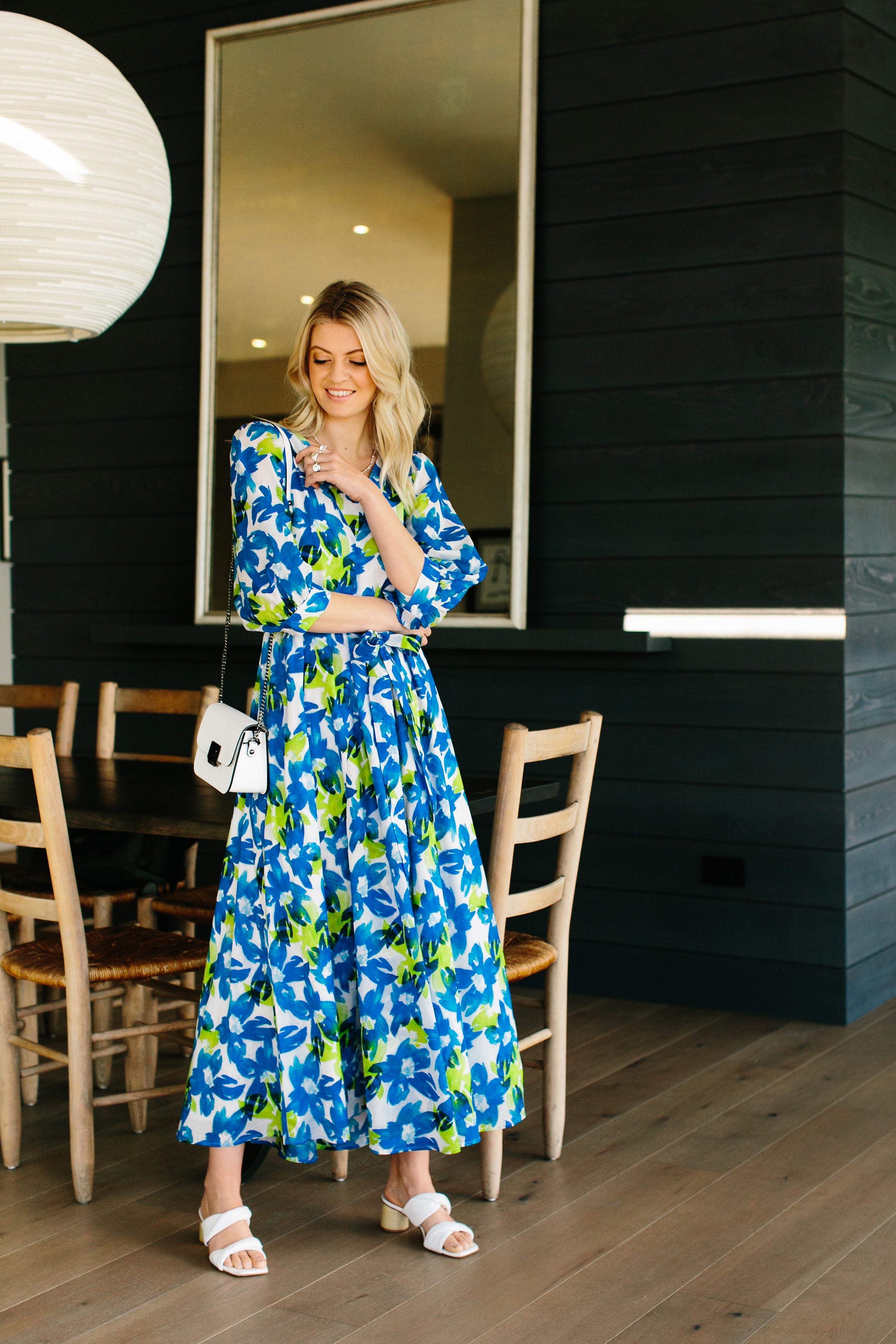 SUNDOWN FLORA DRESS