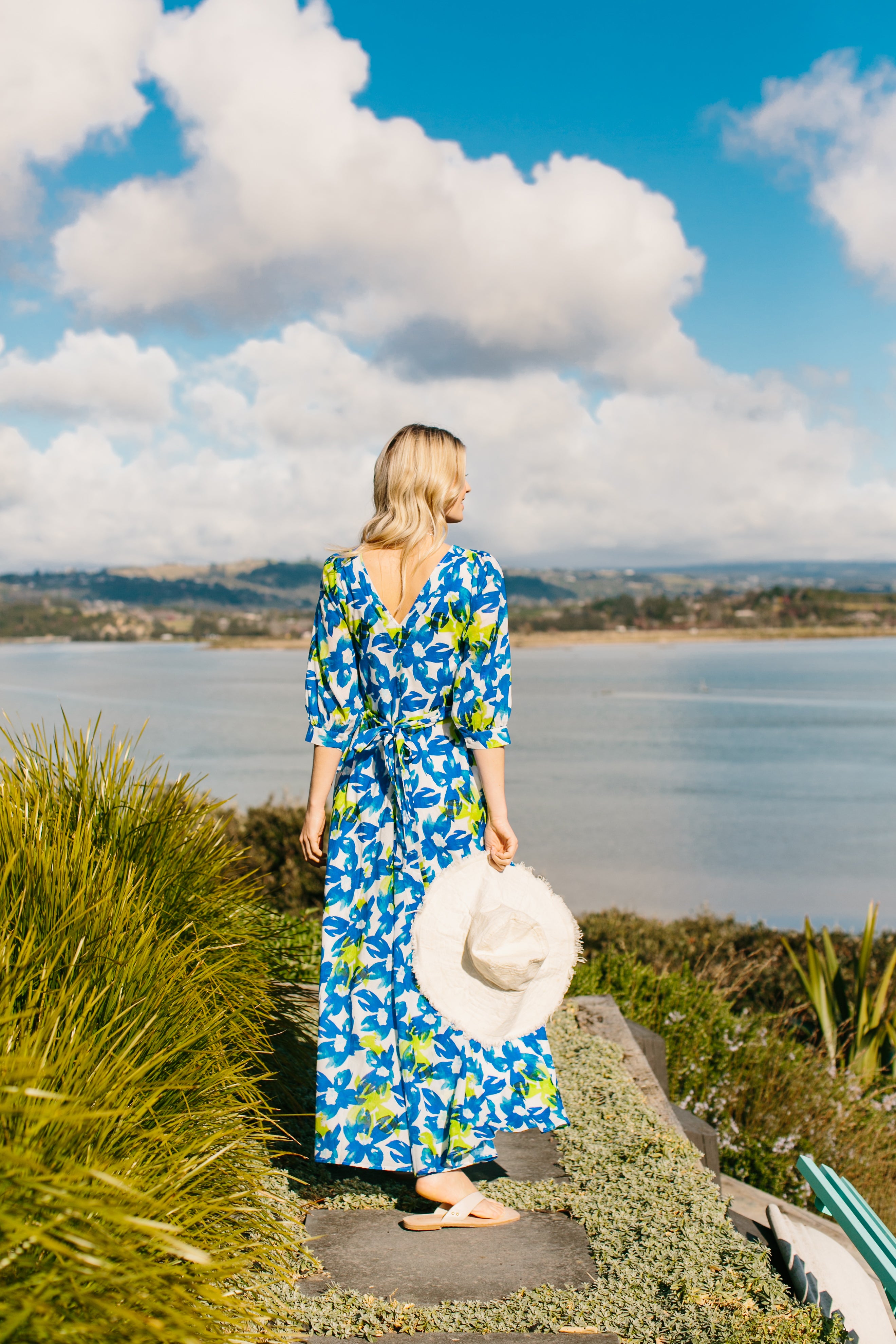 SUNDOWN FLORA DRESS