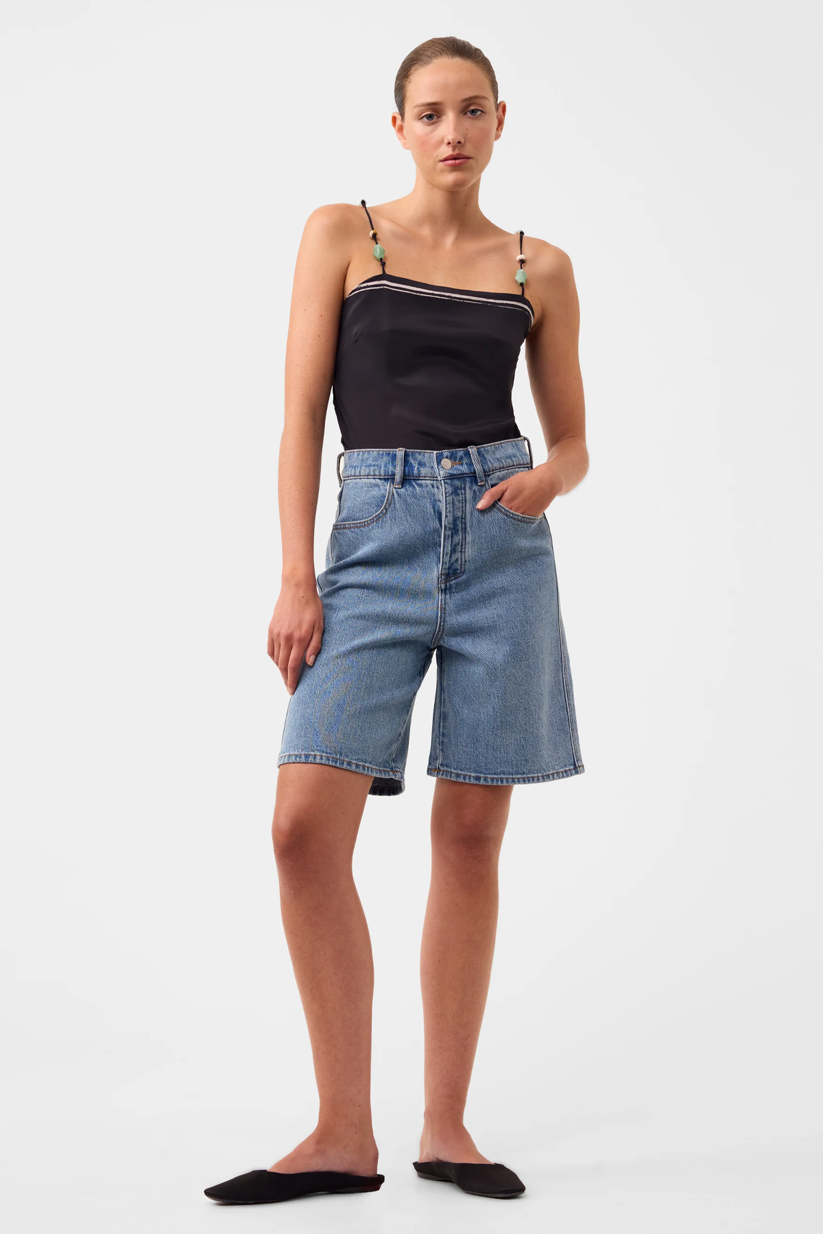 ASHBURY DENIM BERMUDA SHORT