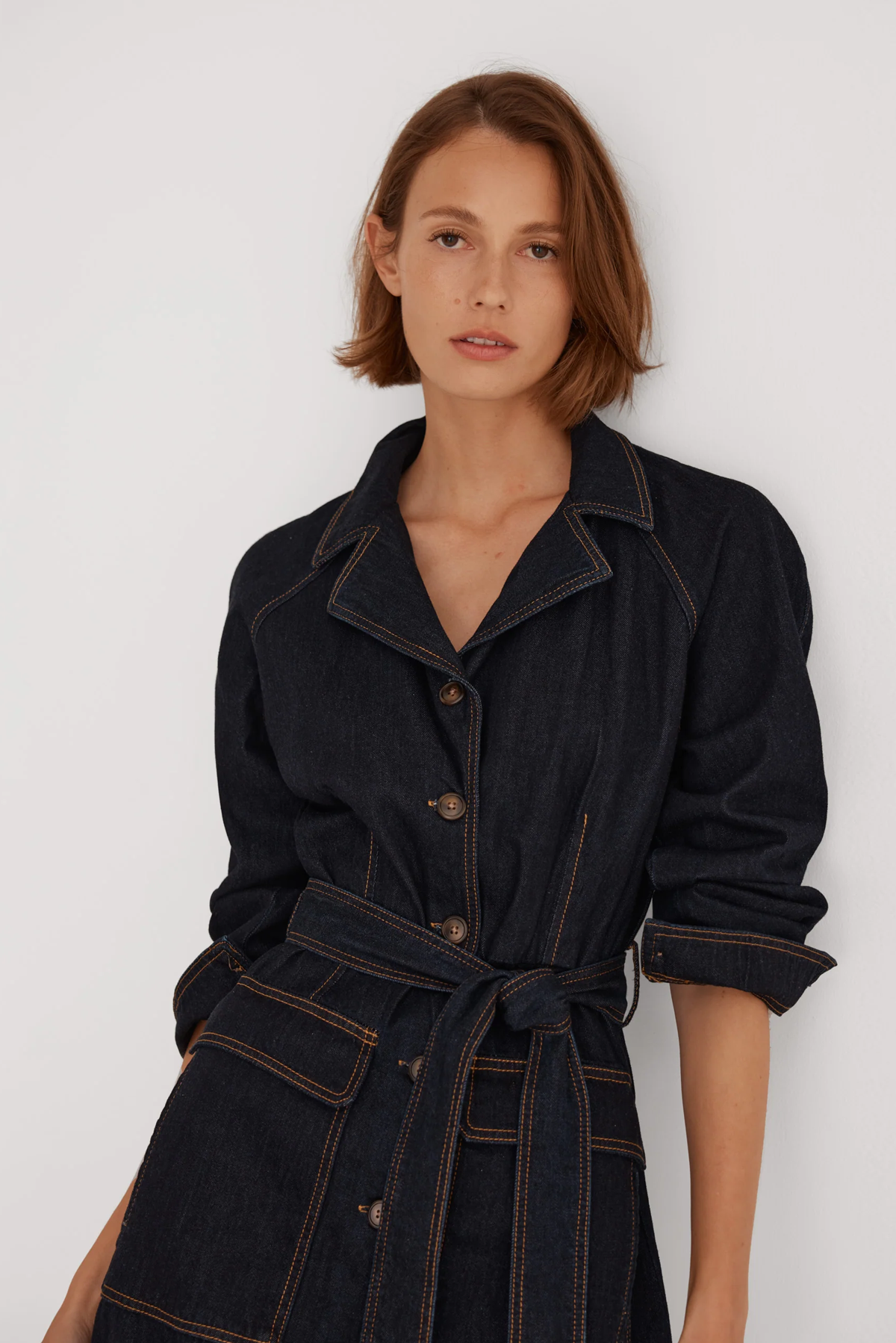 BOSTON DENIM SHIRT DRESS