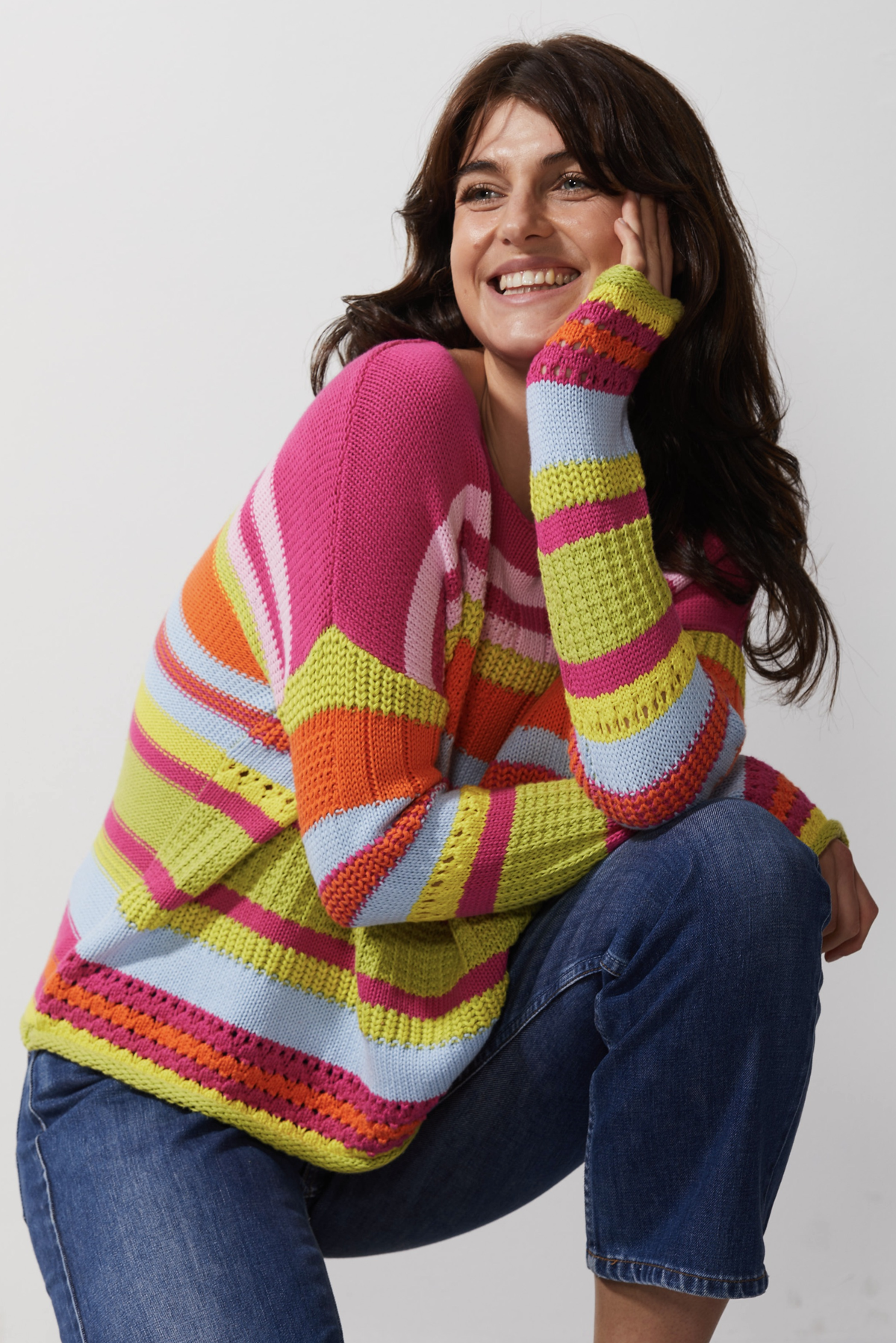 CHUNKY COTTON JUMPER