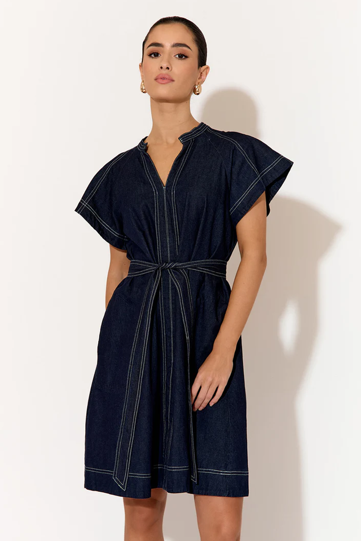 FALLON DENIM DRESS