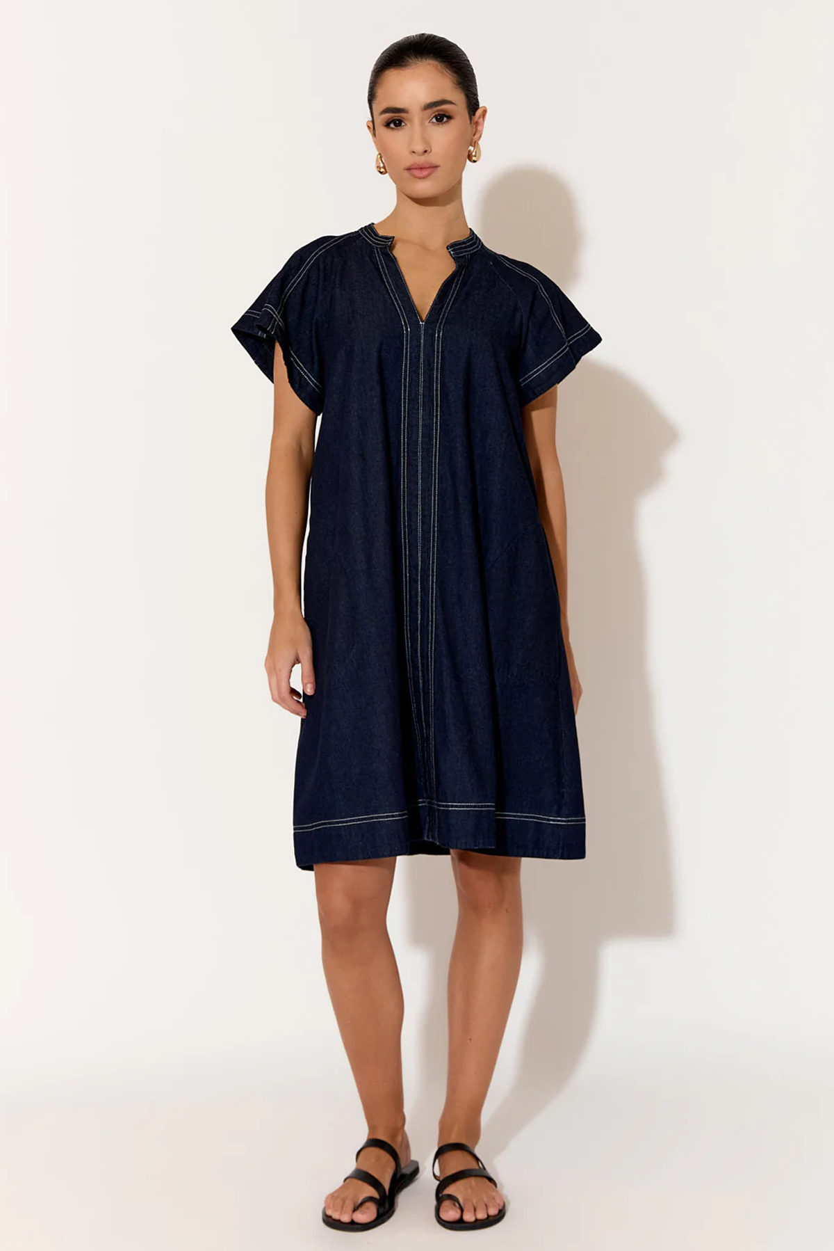 FALLON DENIM DRESS