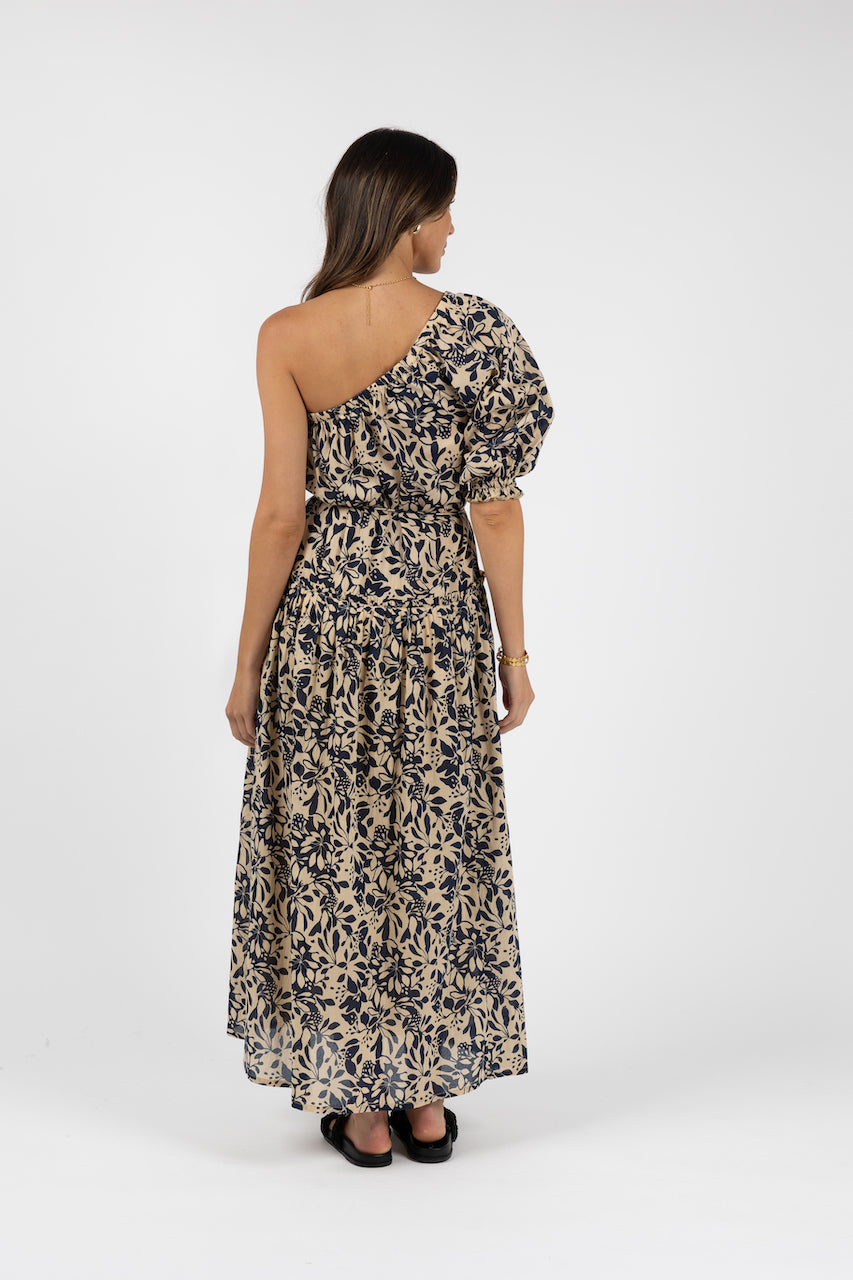 EDEN ONE-SHOULDER DRESS