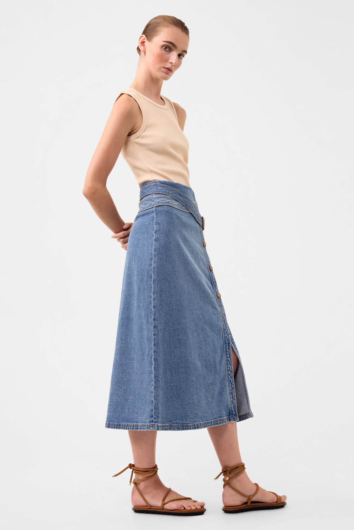 HUNTER DENIM SKIRT