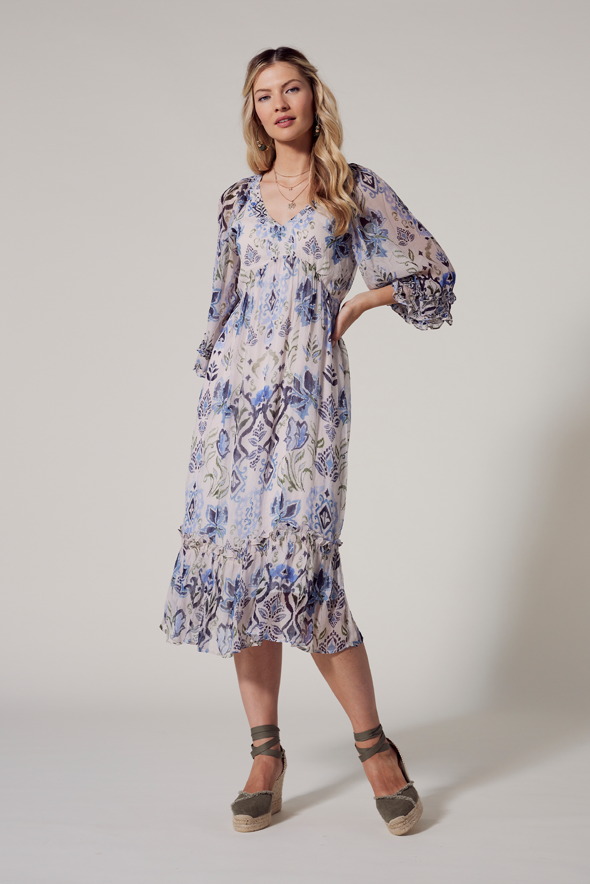 LUCCA MIDI DRESS