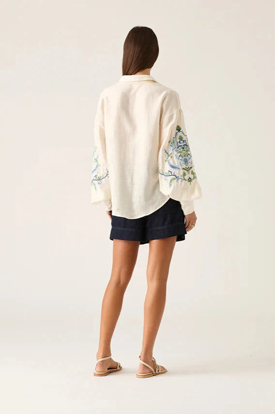 MARCELA EMBROIDERY BLOUSE