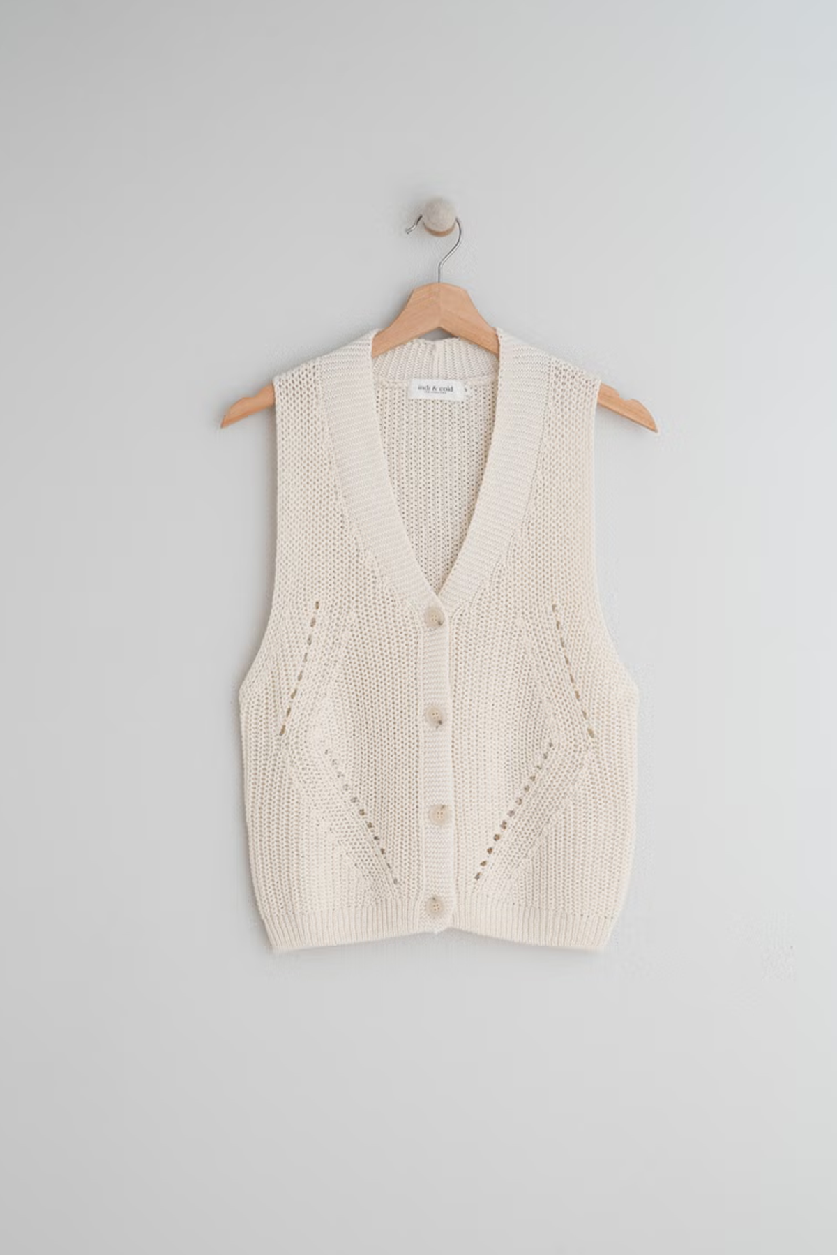 COTTON WAISTCOAT VEST