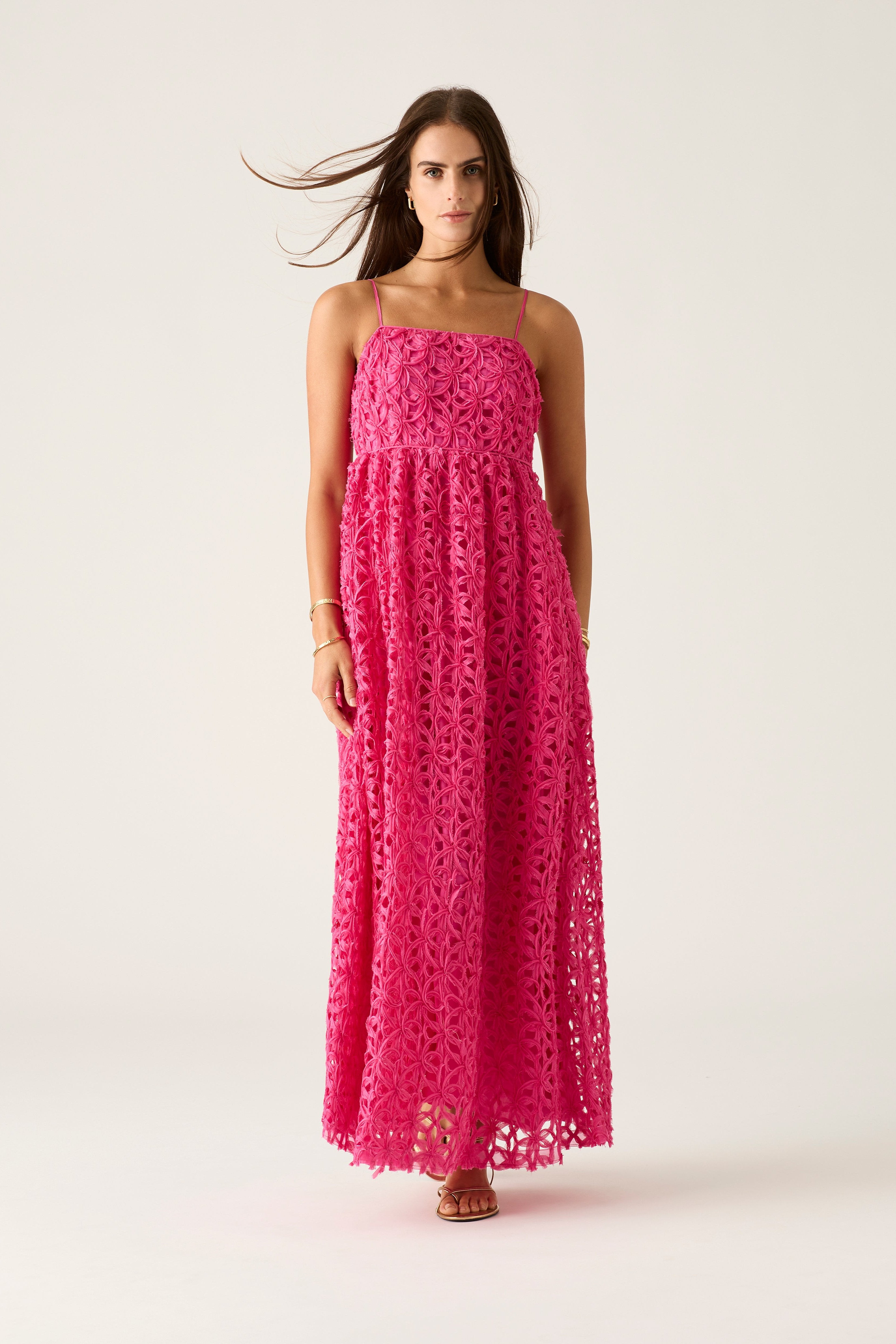 ROSA STRAPPY MAXI DRESS