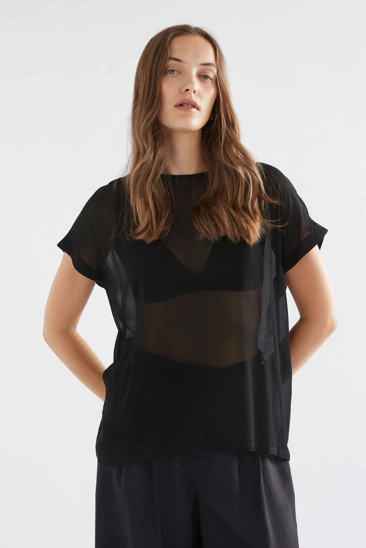 SHEER WEBB TOP