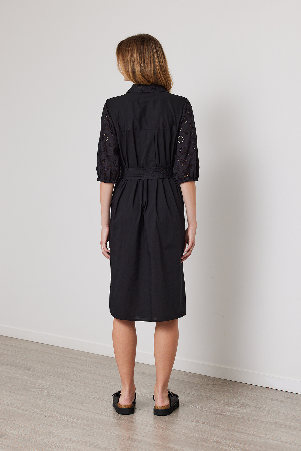 TYNE BRODERIE DRESS