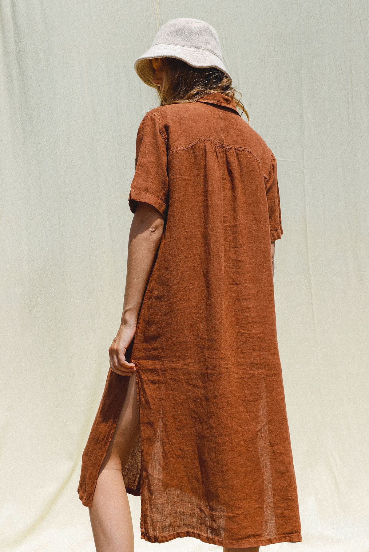 LINEN DRESS