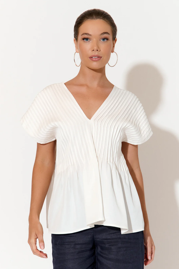 DANI PLEATED TOP